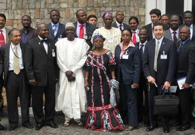 ESS Co-founder & MD, Anil Bakht with Nigerian Counterparts