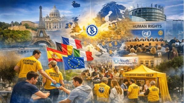 European Scientologists 2025 Civic Action and Relentless