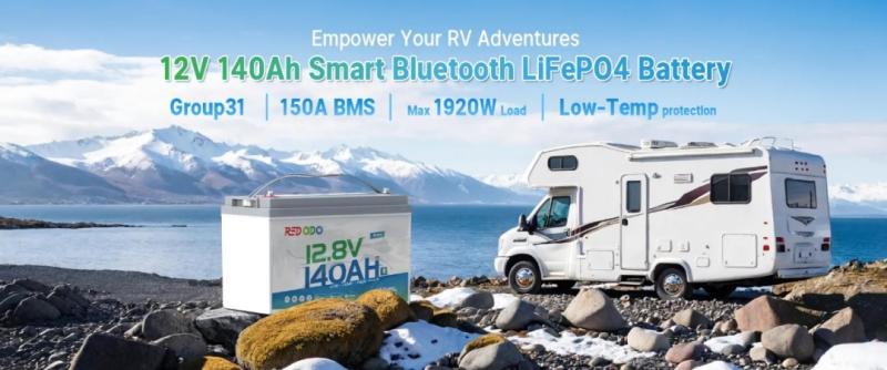 Redodo's New 12V 140Ah Bluetooth Lithium Battery: More