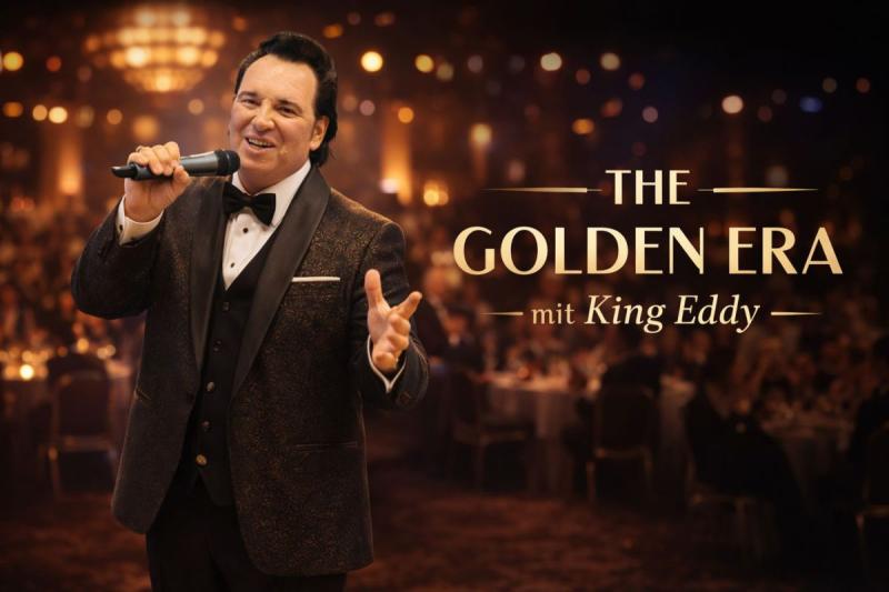 King Eddy from Eddy Events as a retro show act at a stylish company party ( (C) @eddy-events.de)