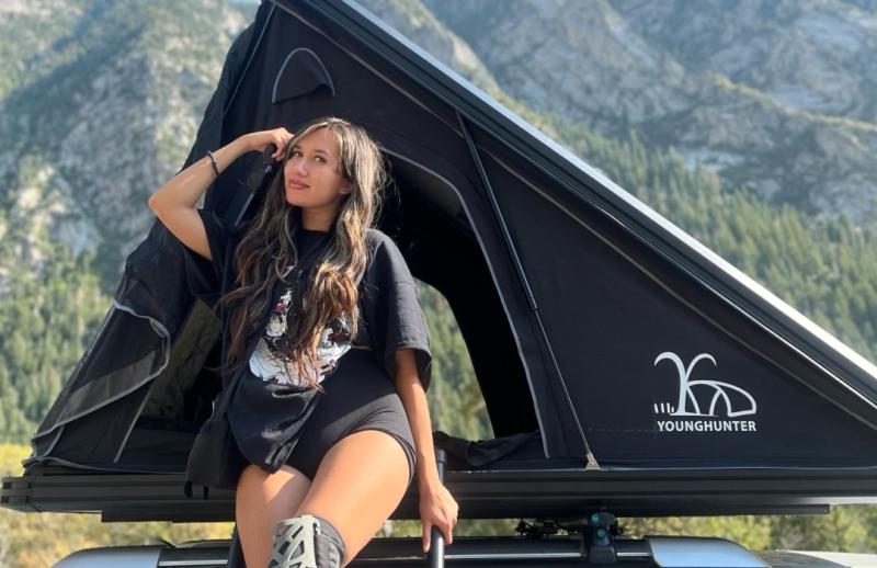 YoungHunter Showcases New Rooftop Tent as Part of Latest 2025