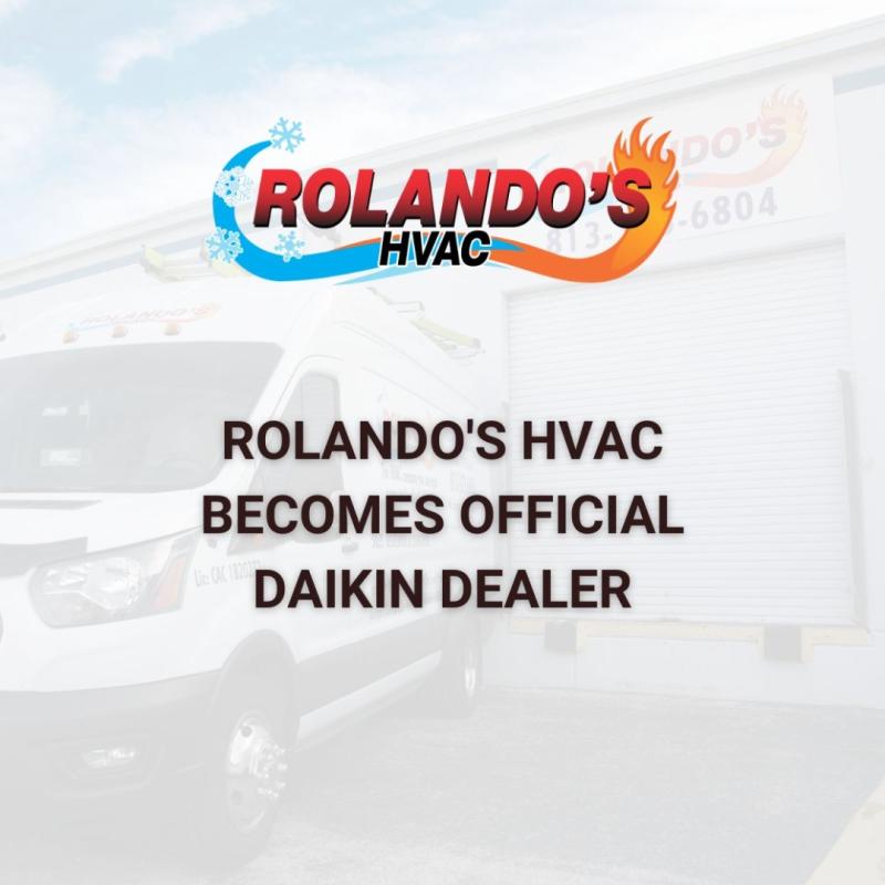 Rolando's HVAC Becomes Official Daikin Dealer, Offering
