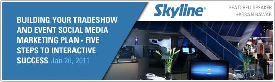Skyline DFW Event- Trade Show and Event Promotion through Social Media Marketing