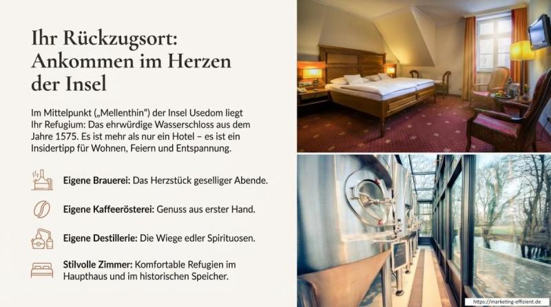 Exclusive February program at Mellenthin Water Castle ( (C) Marketing effizient)