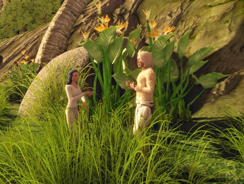 Avatar Flirting n Next Island