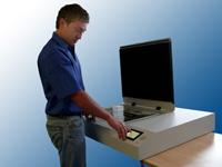 Compact flatbed professional imaging solution: WideTEK 25 scans the largest format in brilliant color in only 3 seconds at 300dpi.