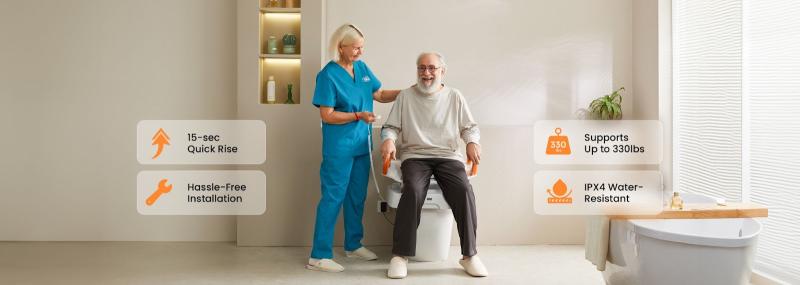 VOCIC Launches AX12 Electric Toilet Lift Seat Enhancing