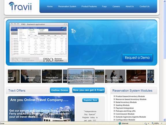 Travii Provides A Consolidated Online Reservation Software