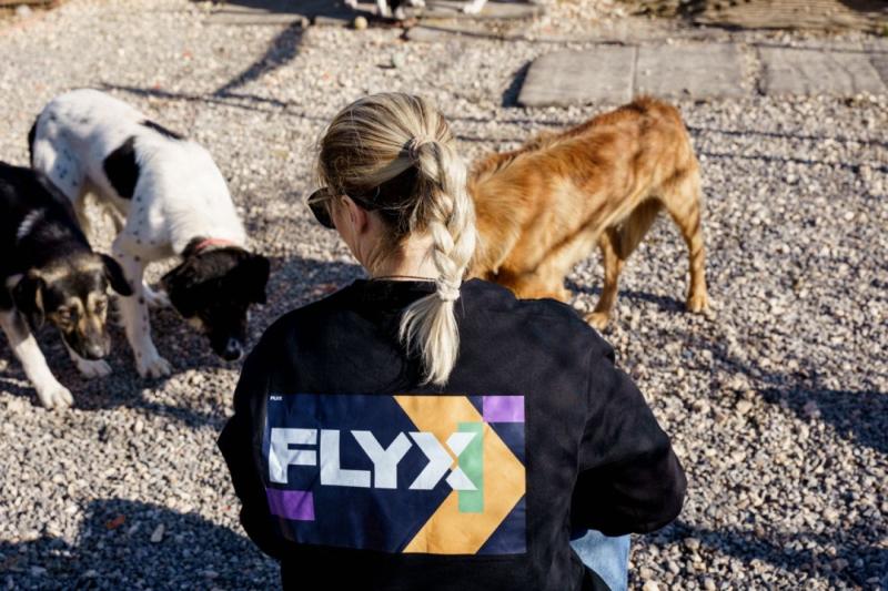 Albert Valiakhmetov and FlyX Marketing Lead Charitable