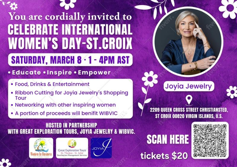 Celebrate International Women's Day in St. Croix: An Event