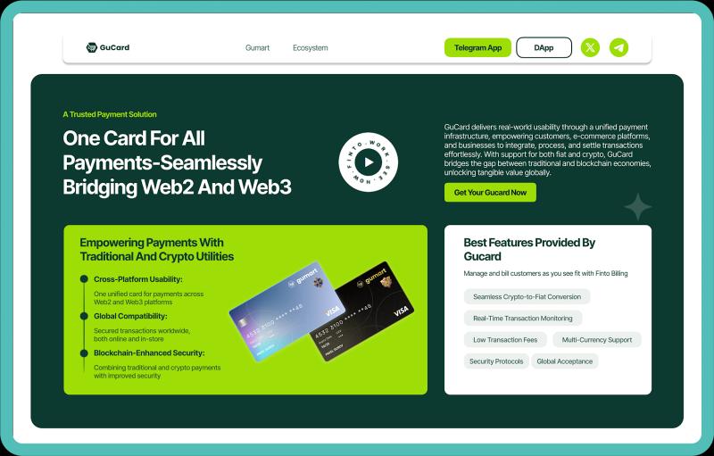 Card Gumrat Officially Launches Worldwide: The First PayFi
