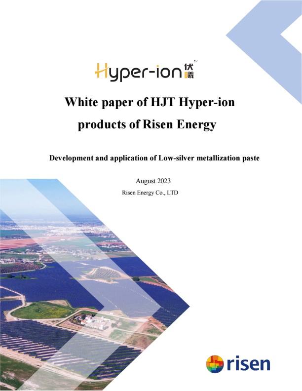 Laid Out in Advance: Risen Energy's HJT Low-Silver Strategy