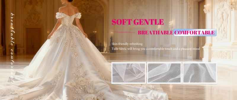Satin wedding fabric - Interpreting the bride's sense