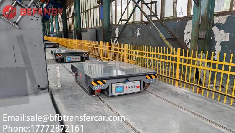New Design Automatic Charging RGV with Turntable for Workshop