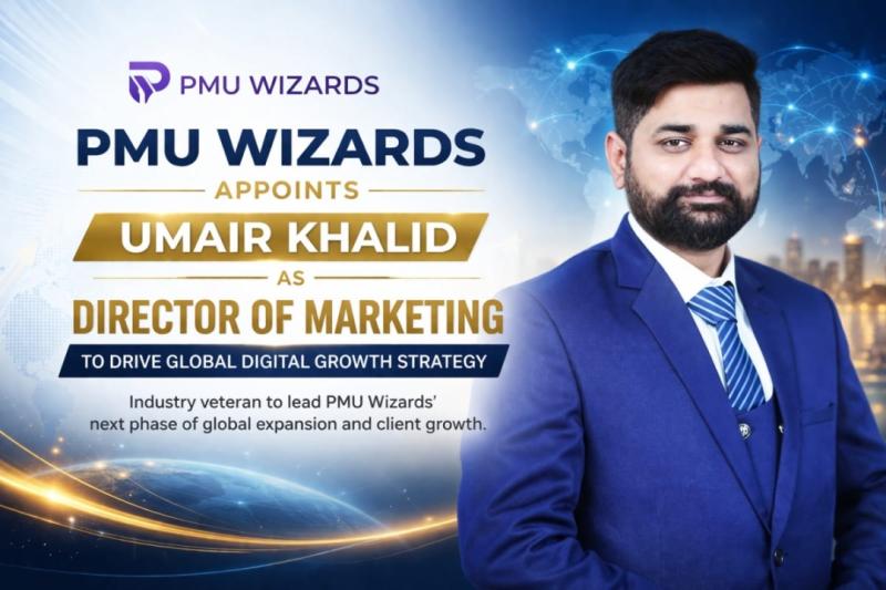PMU Wizards Appoints Umair Khalid as Director Marketing to Drive