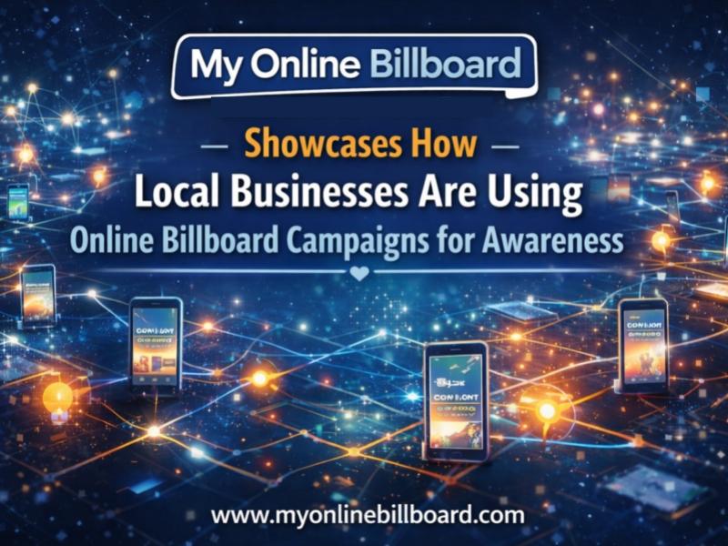 My Online Billboard Showcases How Local Businesses Are Using