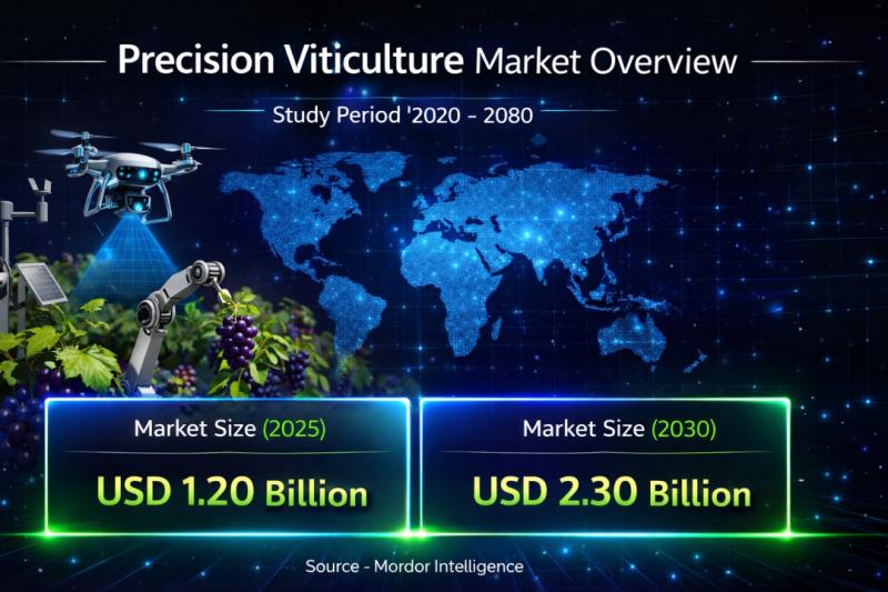 Precision Viticulture Market Size & Trends | Mordor Intelligence