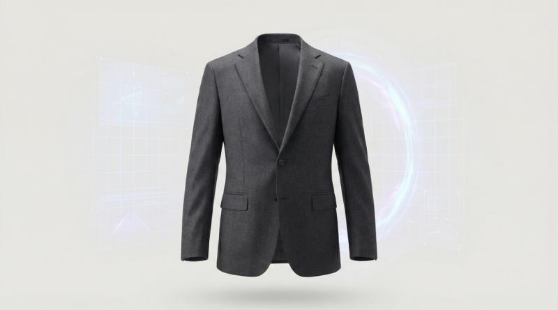 AI-powered fashion product visualization showing a floating garment in a clean studio setting, highlighting how modern tools enable brands to create high-quality ecommerce images without manual editing or expensive photoshoots.