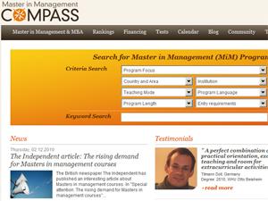 Master in Management Compass