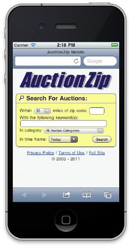 AuctionZip Mobile