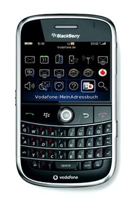 Vodafone Germany launches O3SIS BlackBerry Client for its popular MeinAdressbuch Contact Synchronization Service