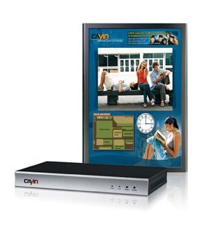 SMP-PROPLUS supports seven zones for displaying videos, images, tickers, and clock. It, furthermore, supports HD video playback and portrait displays to show more combinations of multimedia presentations for the digital out-of-home media network