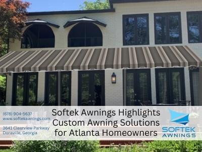 Softek Awnings Highlights Custom Patio Awning Solutions
