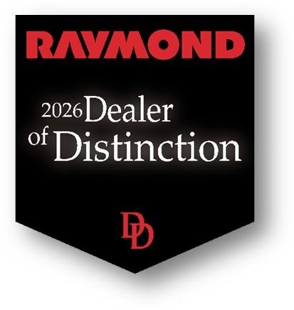 Raymond 2026 Dealer of Distinction Award