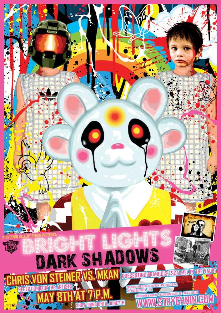 Chris von Steiner's pop images are ultimately too disturbing to be cute. Rather, they bring out darker memories of childhood.