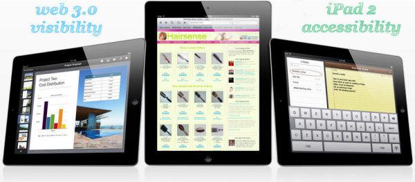Miami Web Designer Gives Hairsense eCommerce Emporium Web 3.0 Design Styling & iPad 2 Accessibility