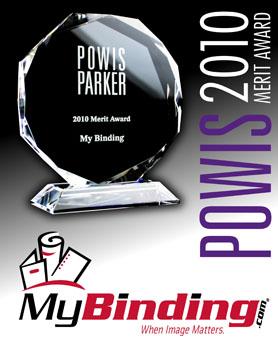 MyBinding.com Awarded the Powis Parker 2010 Award of Merit