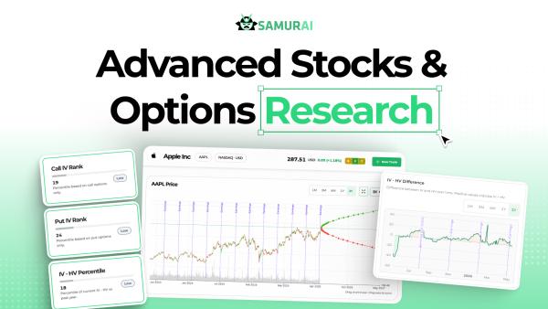 Option Samurai Unveils Research: A Complete Workstation Built