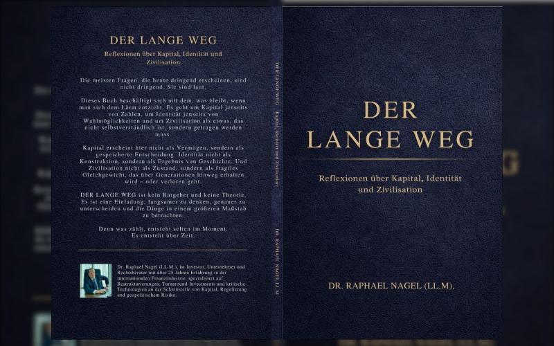 THE LONG ROAD Book Cover ( (C) Dr. Raphael Nagel (LL.M.))
