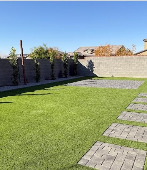 Artificial turf installation - Ryze Outdoor Creations