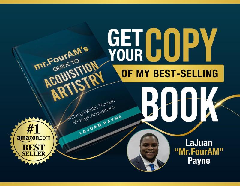 Best-Selling Author LaJuan "Mr.FourAM" Payne Challenges