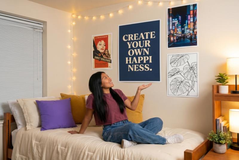 Octo Prints' new Custom Poster Prints service delivers premium wall art in 15 sizes from A4 to large-format A0 with a choice of glossy or satin professional finishes.