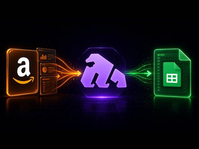 Amazon Seller Central data automatically sync to Google Sheets with Gorilla ROI integration