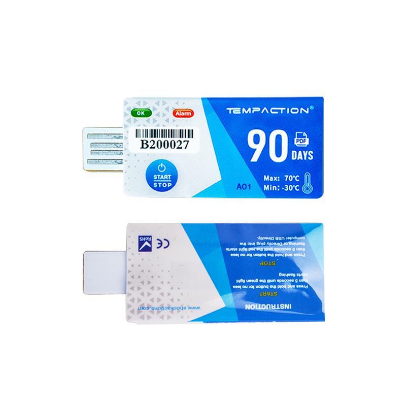 TempAction Registered : Single-use Temperature Data Logger