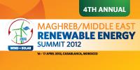 4th Annual Maghreb/Middle East Renewable Energy Summit 2012