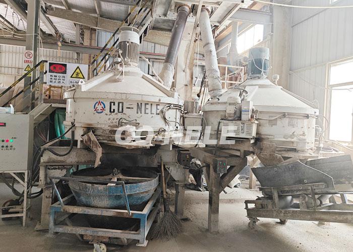 CO-NELE 330L Planetary Mixer | 500kg Dry Refractory Mortar Mixer
