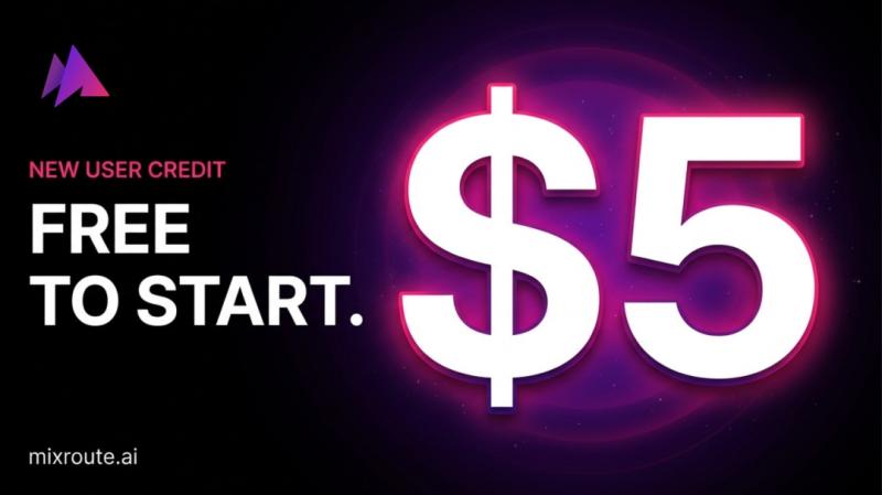 MixRoute Introduces $5 Free Credit for New Users at Sign-Up