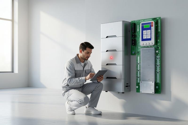 BMS Communication for Solar Storage Integration: CAN, RS485,