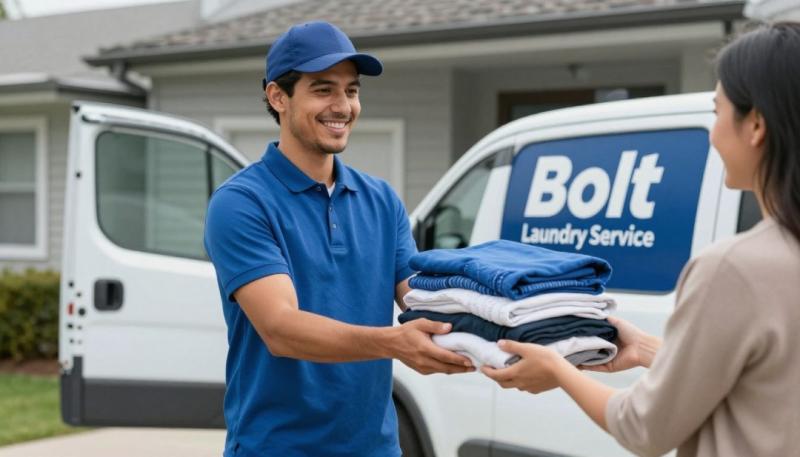 Bolt Laundry Service provides professional pickup and delivery laundry services for residential and commercial customers in Los Angeles, California.