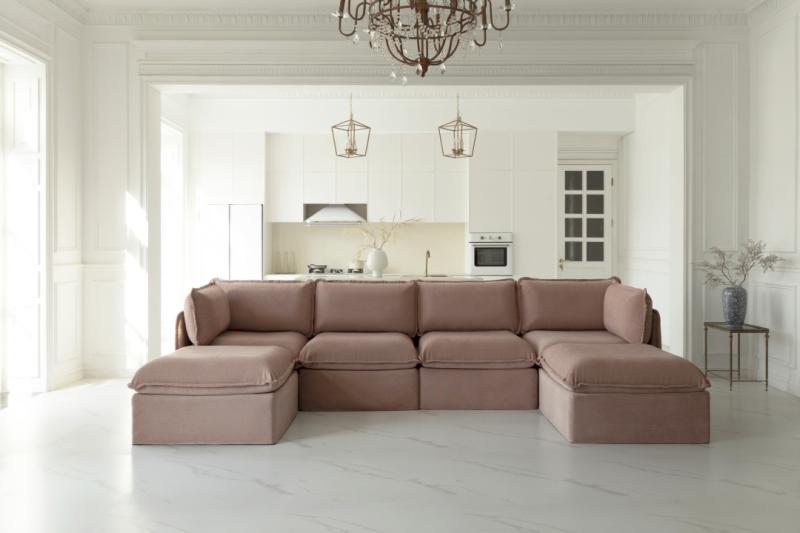 Anabei Highlights Machine-Washable Sofa System for Everyday