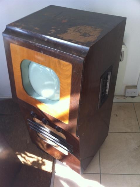 The television, dating from around 1951.