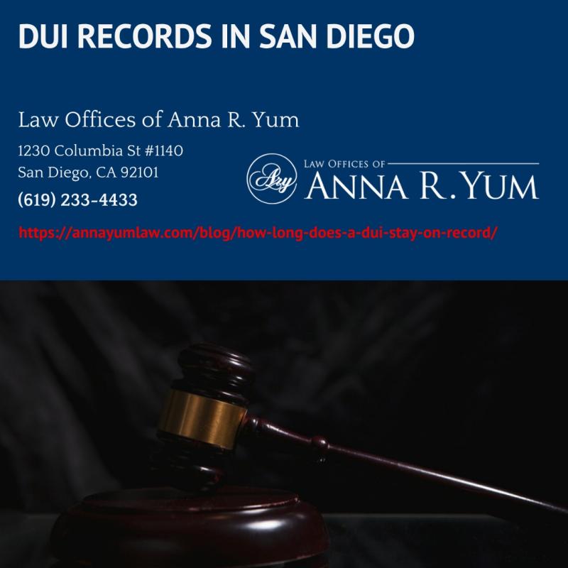San Diego DUI Defense Attorney Anna R. Yum Explains How Long a DUI
