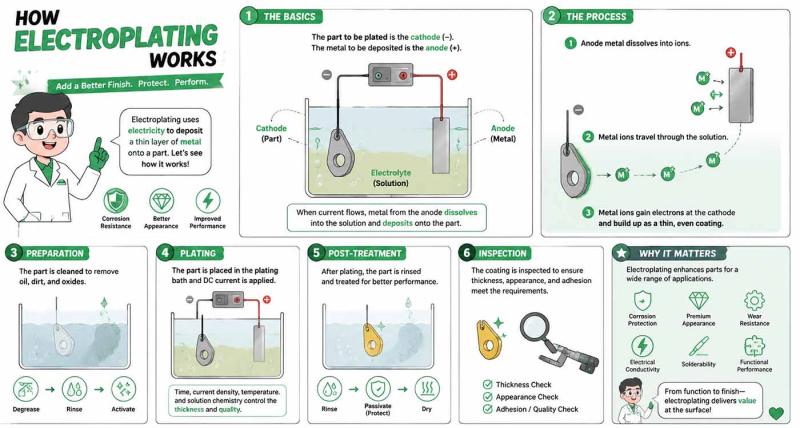 Electroplating Explained: Principle, Materials,