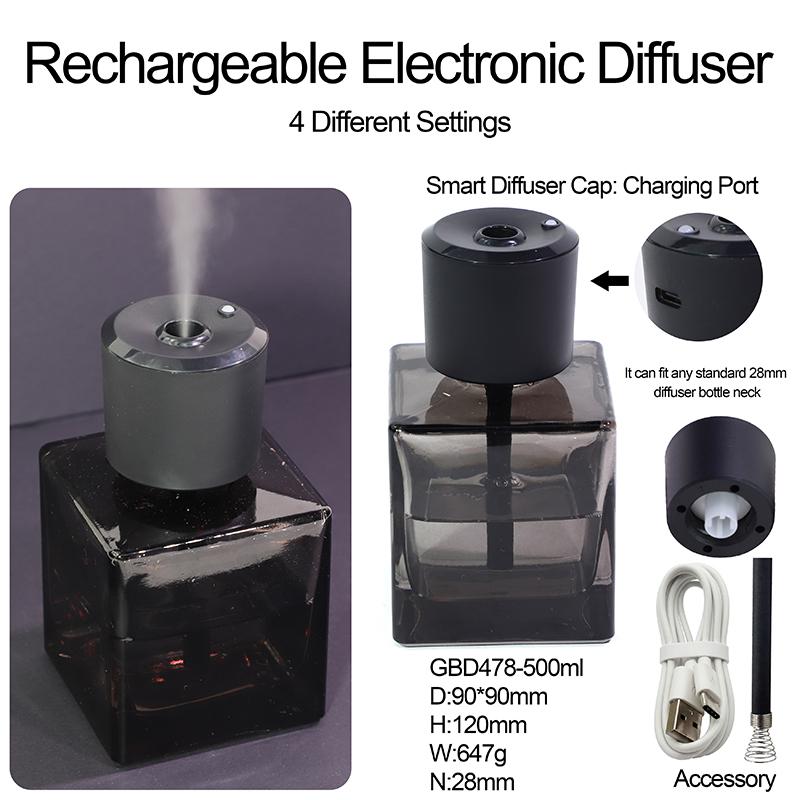 Rechargeable Smart Electronic Diffuser Cap - Wireless