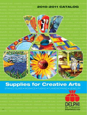 New Delphi Creative Arts Catalog Features the Latest Glass Craft Supplies