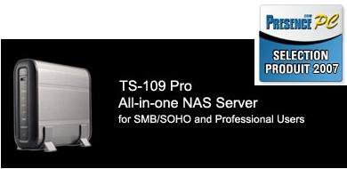 TS-109 Pro honored Selection Product 2007